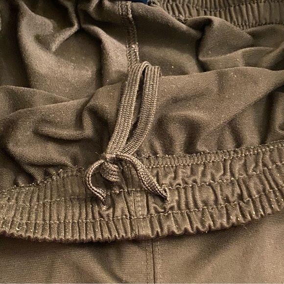 Mens Highlands Stretch Jogger Pants Size XL Black With Side White Striped - Picture 10 of 10